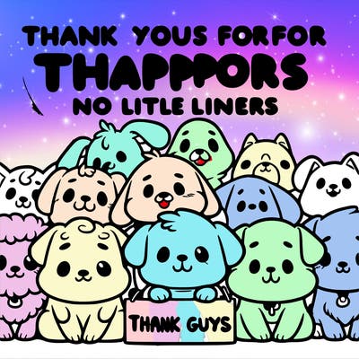 thank you guys for all your support dog