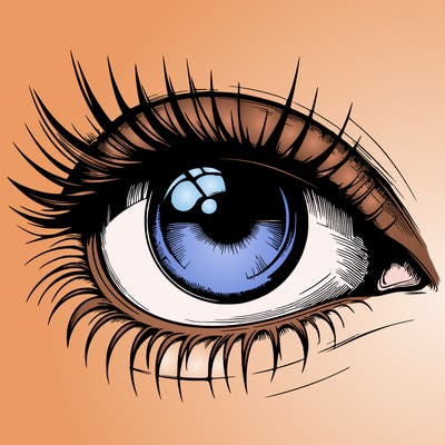 realistic eye