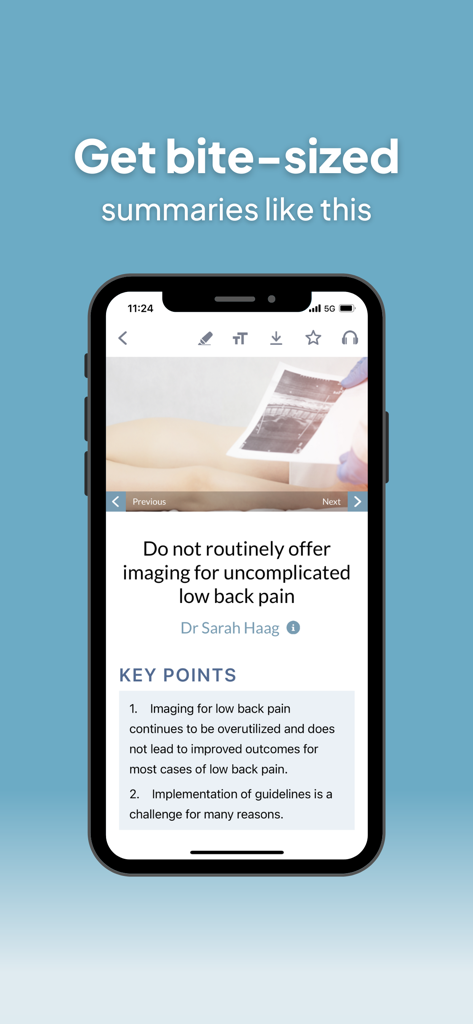 Physio Network - Resumen de investigación breve en la aplicación móvil Physio Network