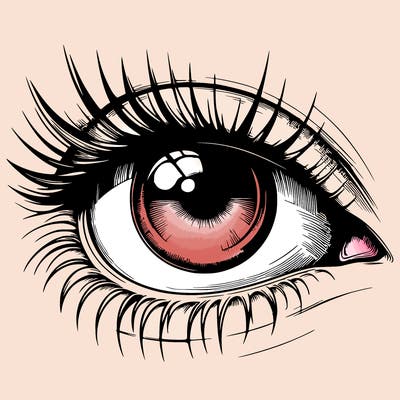 realistic eye