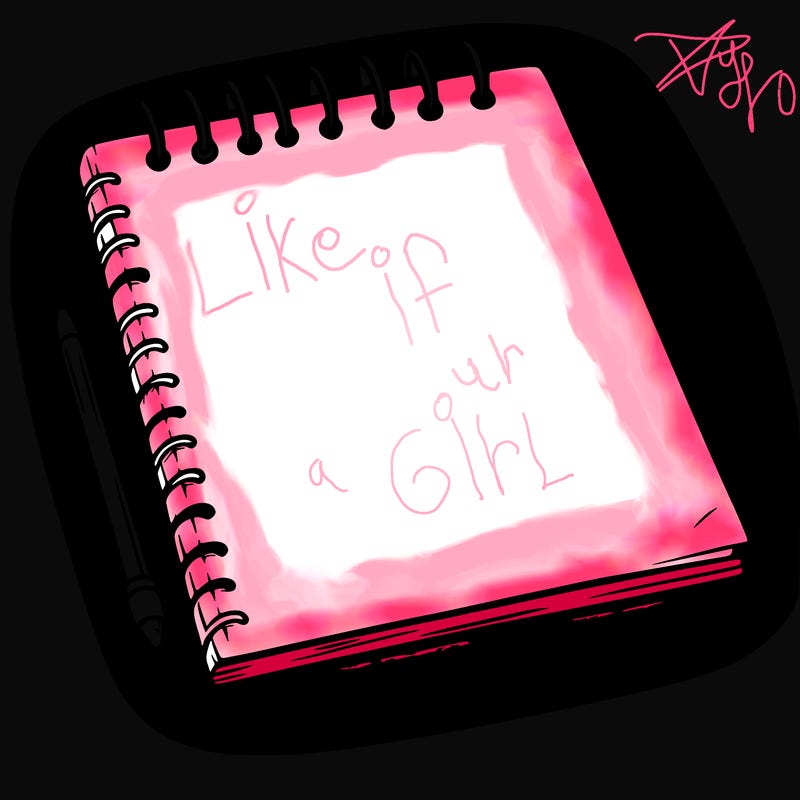 a blank sketch pad
