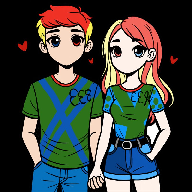 boyfriend and girlfriend