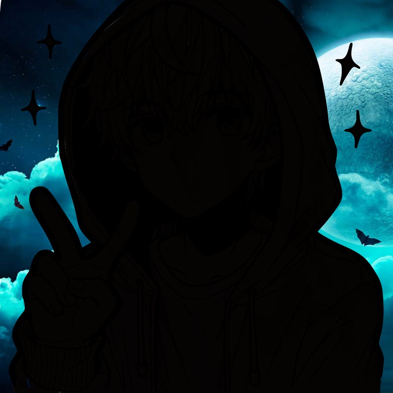 teenage manga boy in a hoodie, doing ✌