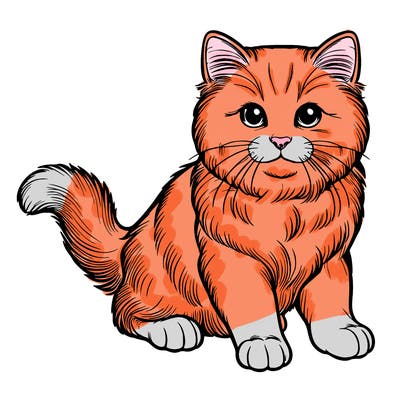 realistic cat