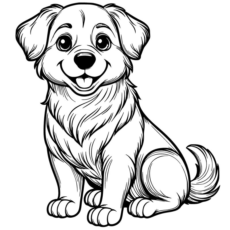 realistic dog