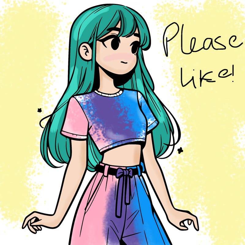 girl in a cute crop top