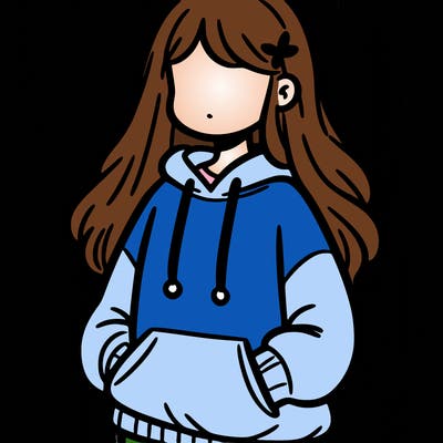 girl in sweatshirt
