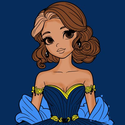 a pretty elegant lady