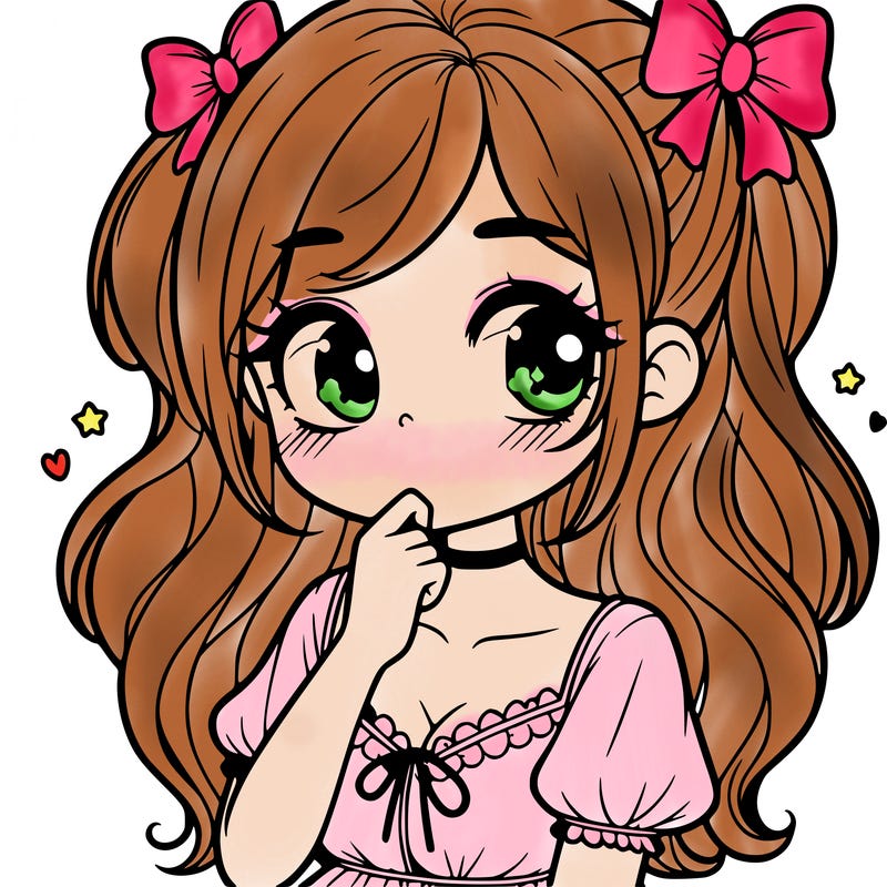 pretty shy girl