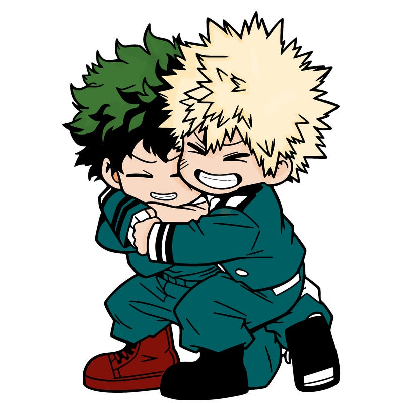 bakudeku hug
