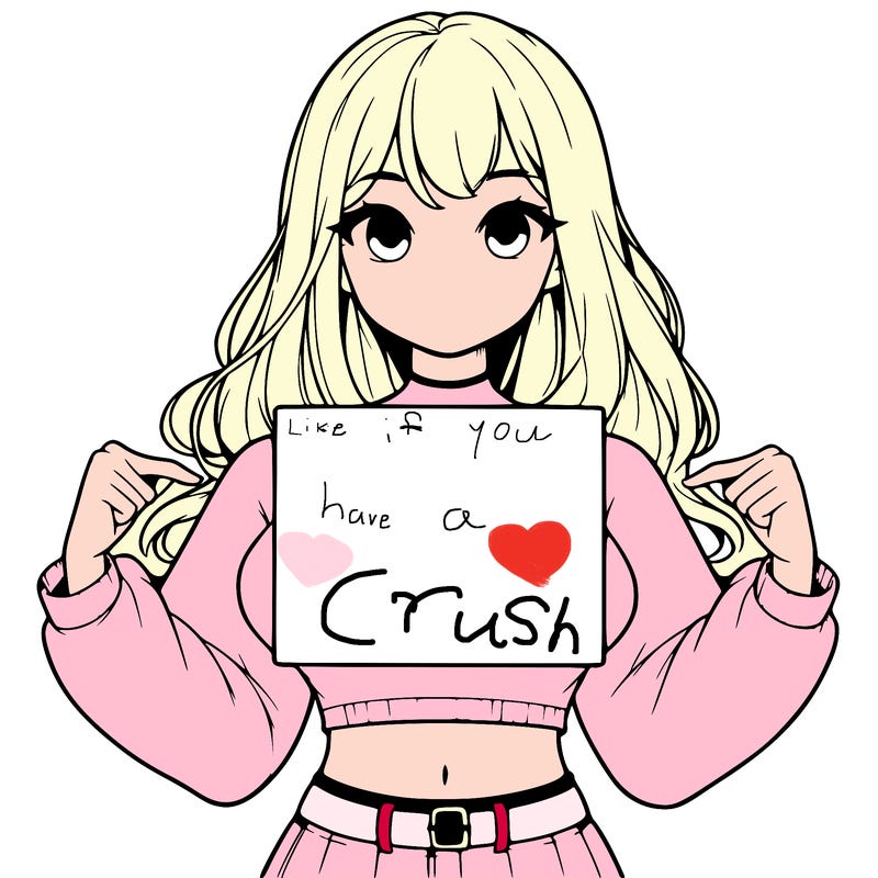 girl holding a blank sign in a long sleeve crop top