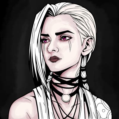 jinx from arcane realistic