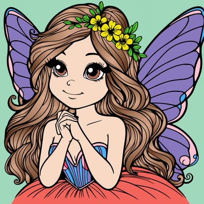 realistic fairy