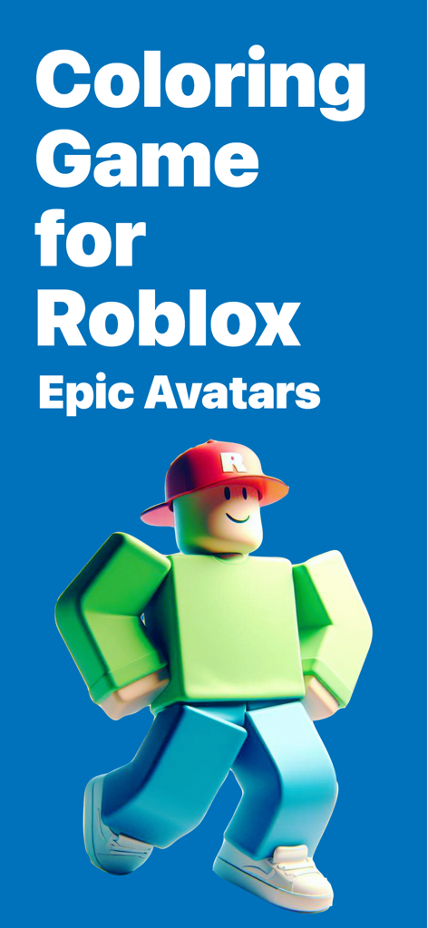 InkBlox: Coloring for Roblox - InkBlox coloring game for Roblox with epic character avatars