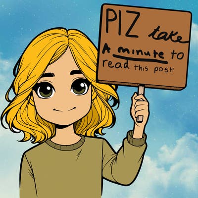 realistic girl holding up a sign