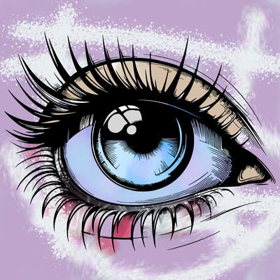 realistic eye