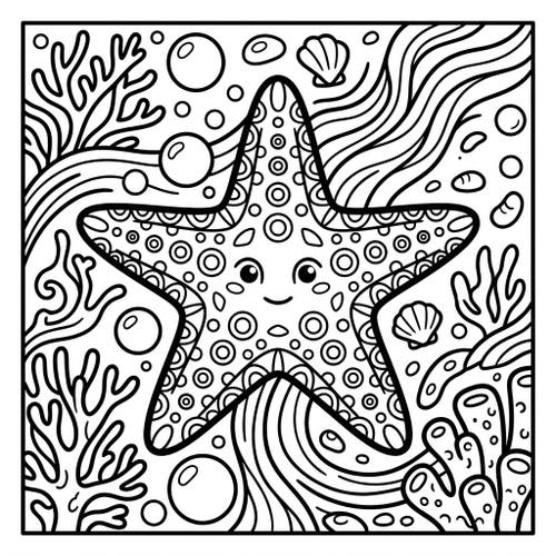 Deep-Sea Starfish