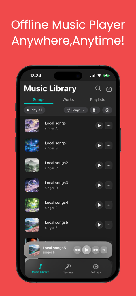 Offline Music Player & Editor - Music App | MWM
