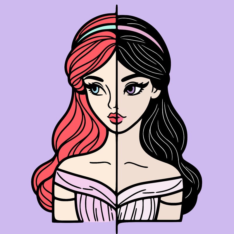 an aesthetic girl
