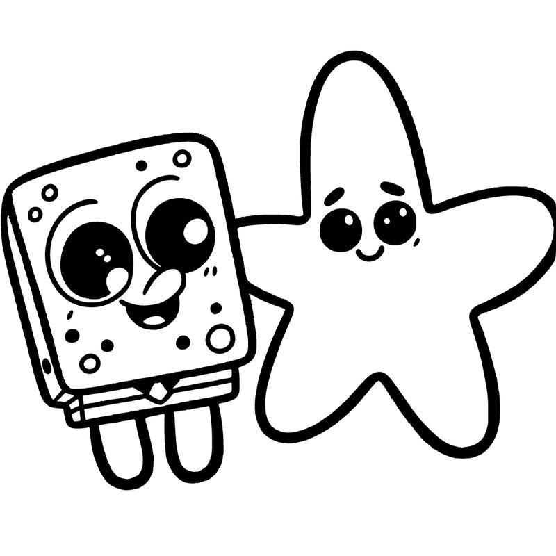 spongebob and patrick