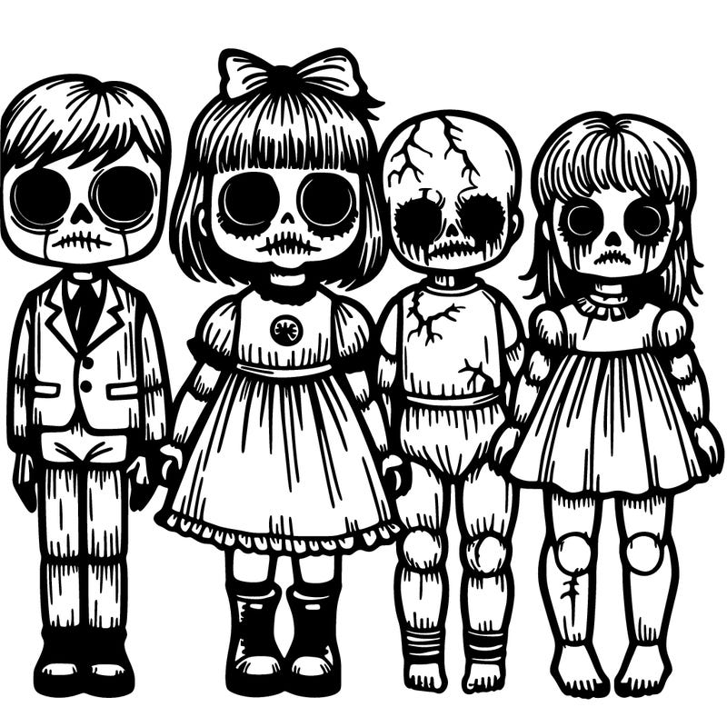 creepy dolls