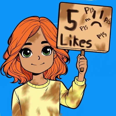 realistic girl holding up a sign