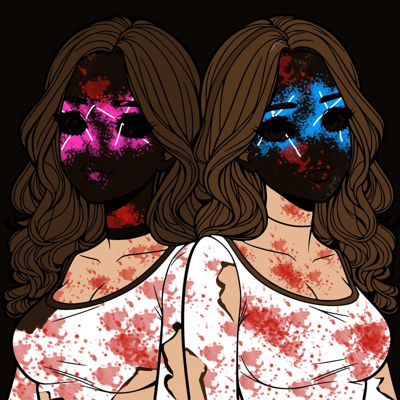 realistic twin sisters