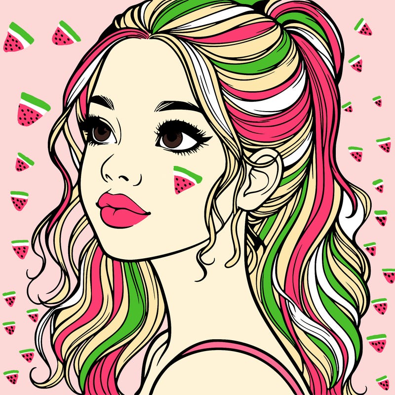 beautiful realistic girl