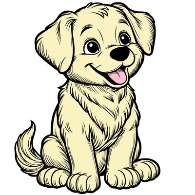 realistic dog