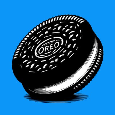 realistic oreo