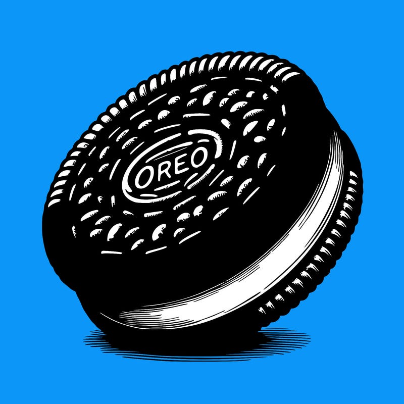 realistic oreo