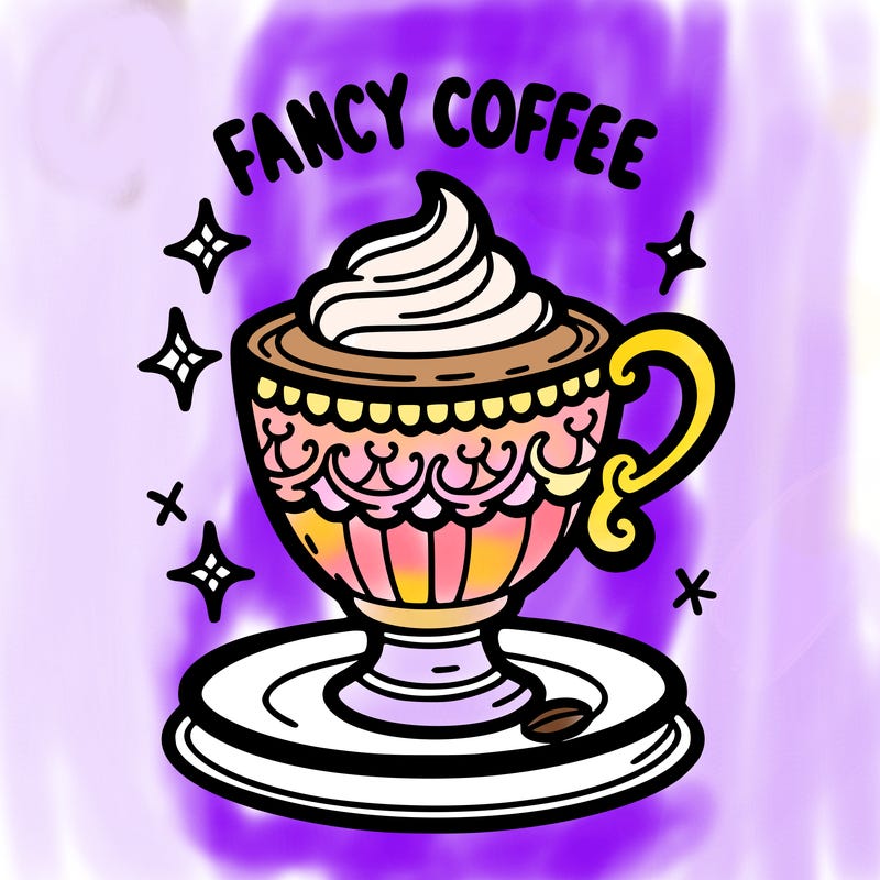 fancy coffee