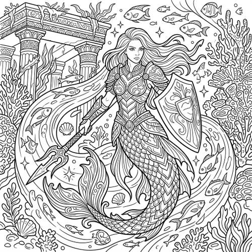 Warrior Mermaids