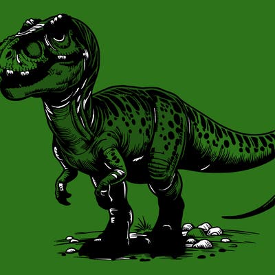realistic dinosaur