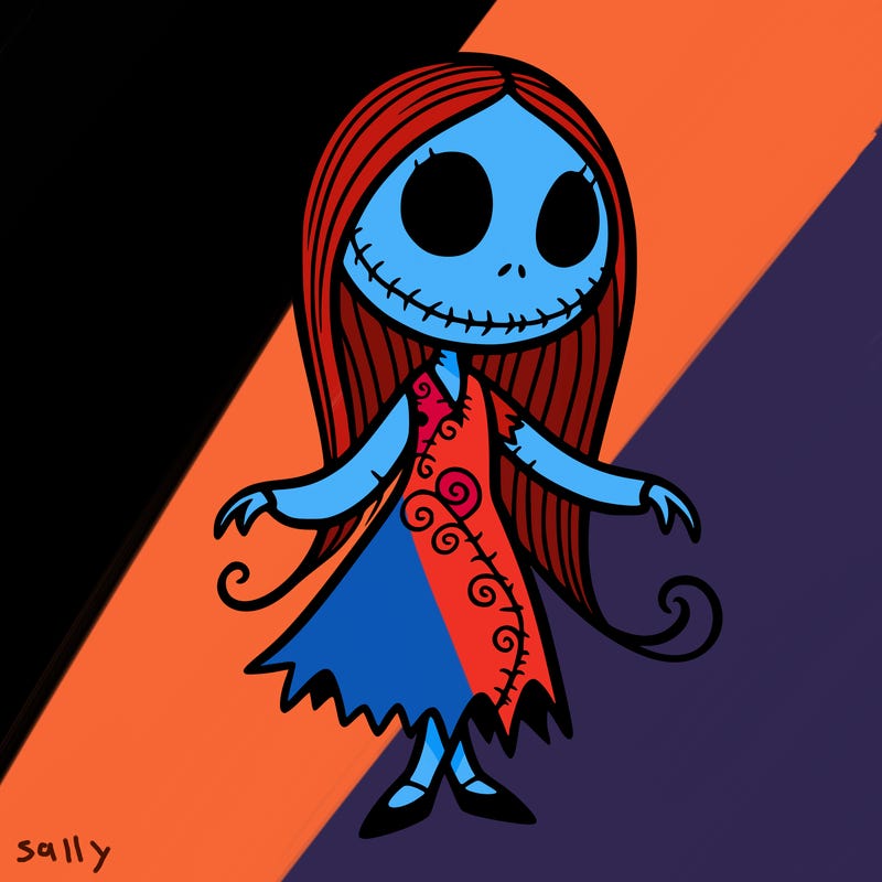 nightmare before christmas  sally