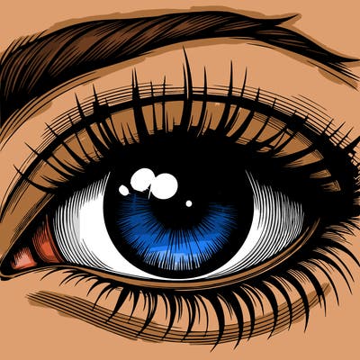 realistic eye