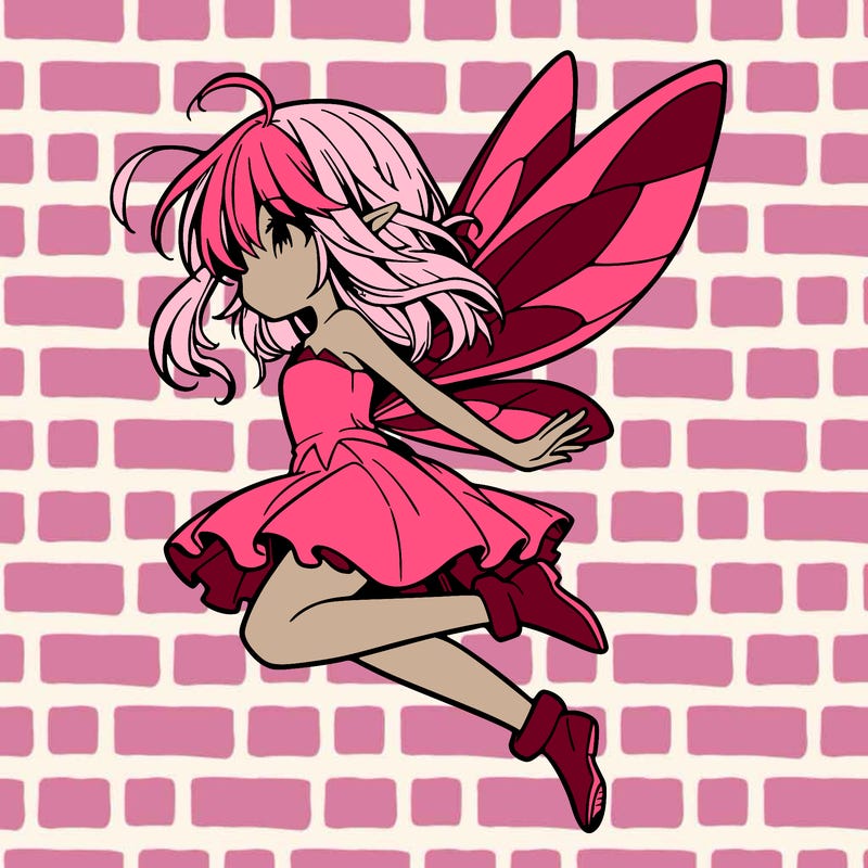 manga fairy flying