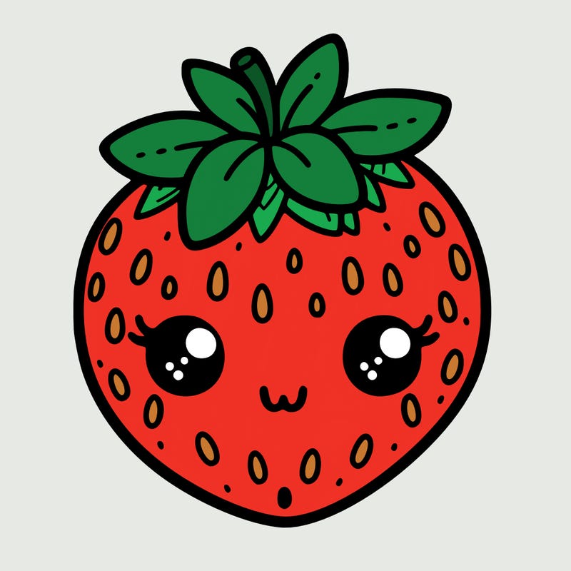 cute strawberry
