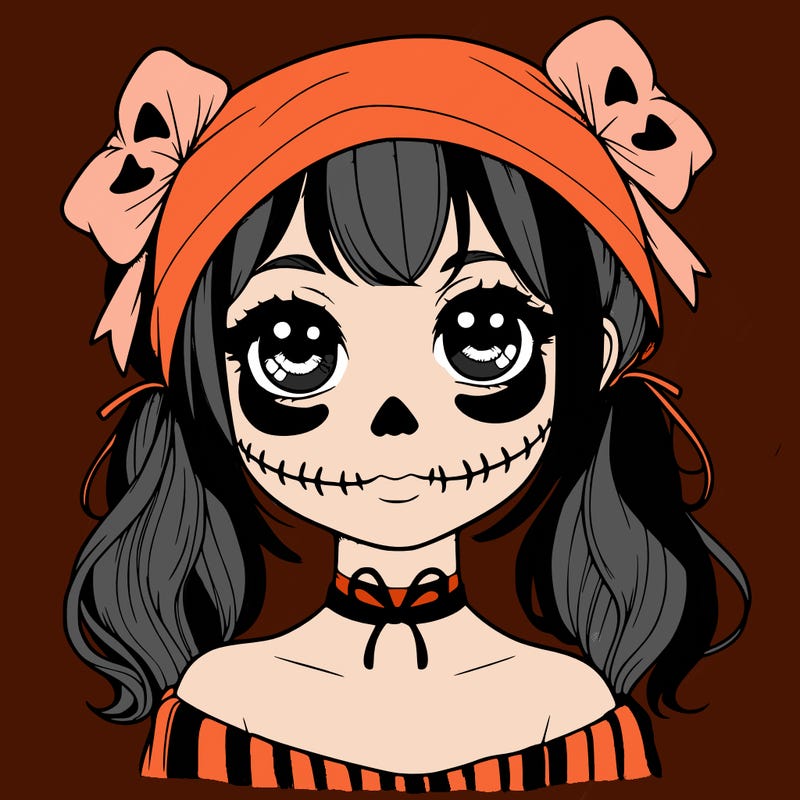 realistic girl halloween