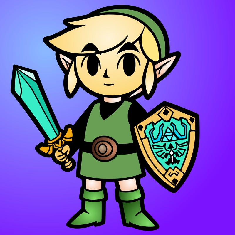 link  from the  legend of zelda