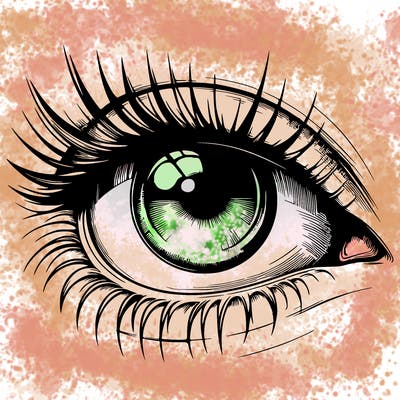 realistic eye