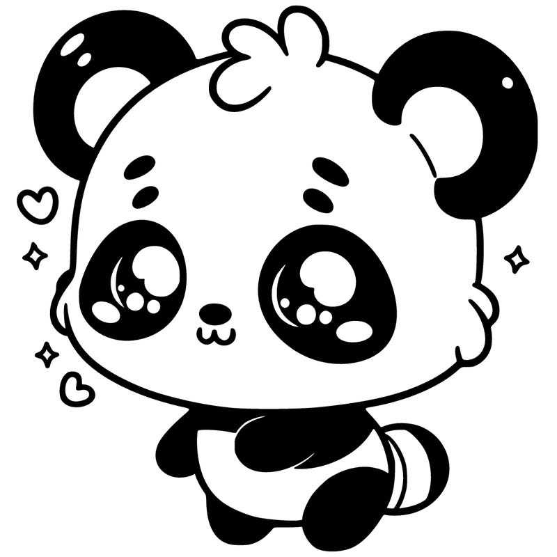 cute panda