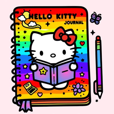 hello kitty journal