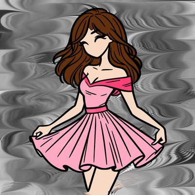 woman in skirt