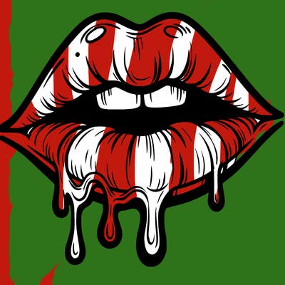 lips that look realistic and drip
