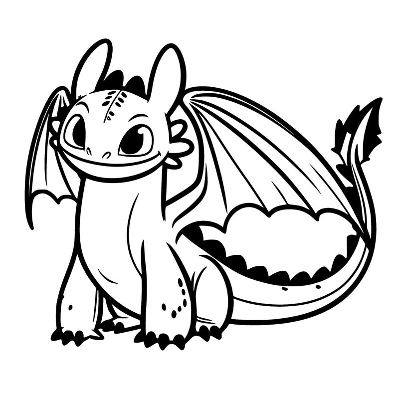 toothless dragon