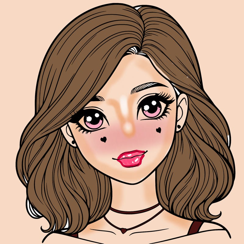 realistic pretty girl