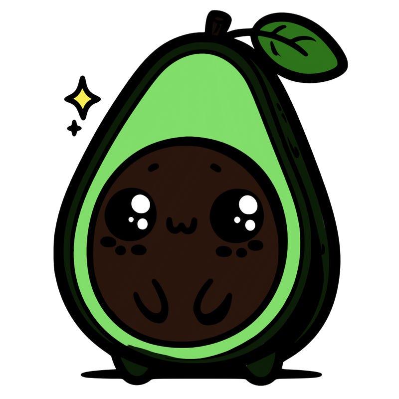 cute avocado
