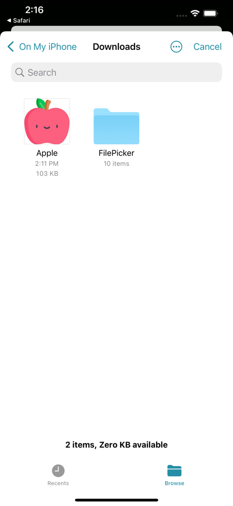 File Picker - Productivity App | MWM