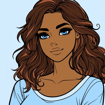 realistic woman